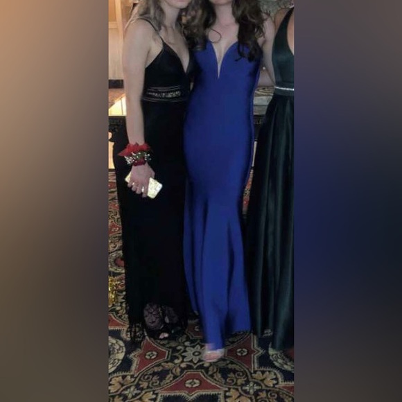 Marciano by Guess Blue Bodycon Mermaid Dress - Picture 4 of 5